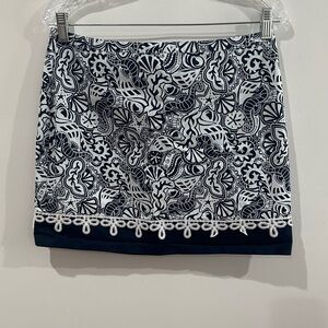 Vineyard Vines  Ocean Life Them Seashore Seashells Skirt Size 8